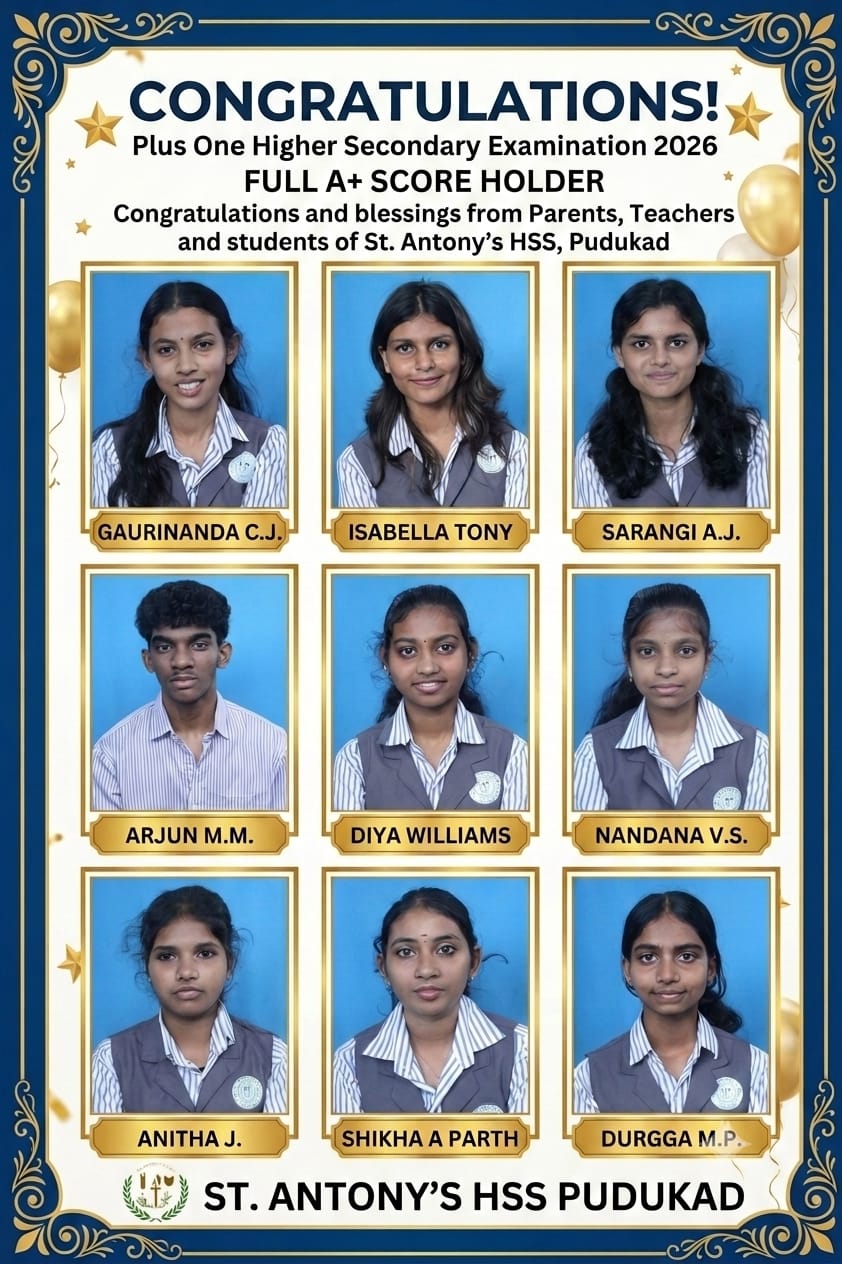 ST. ANTONY`S  HSS PUTHUKKAD (8062)