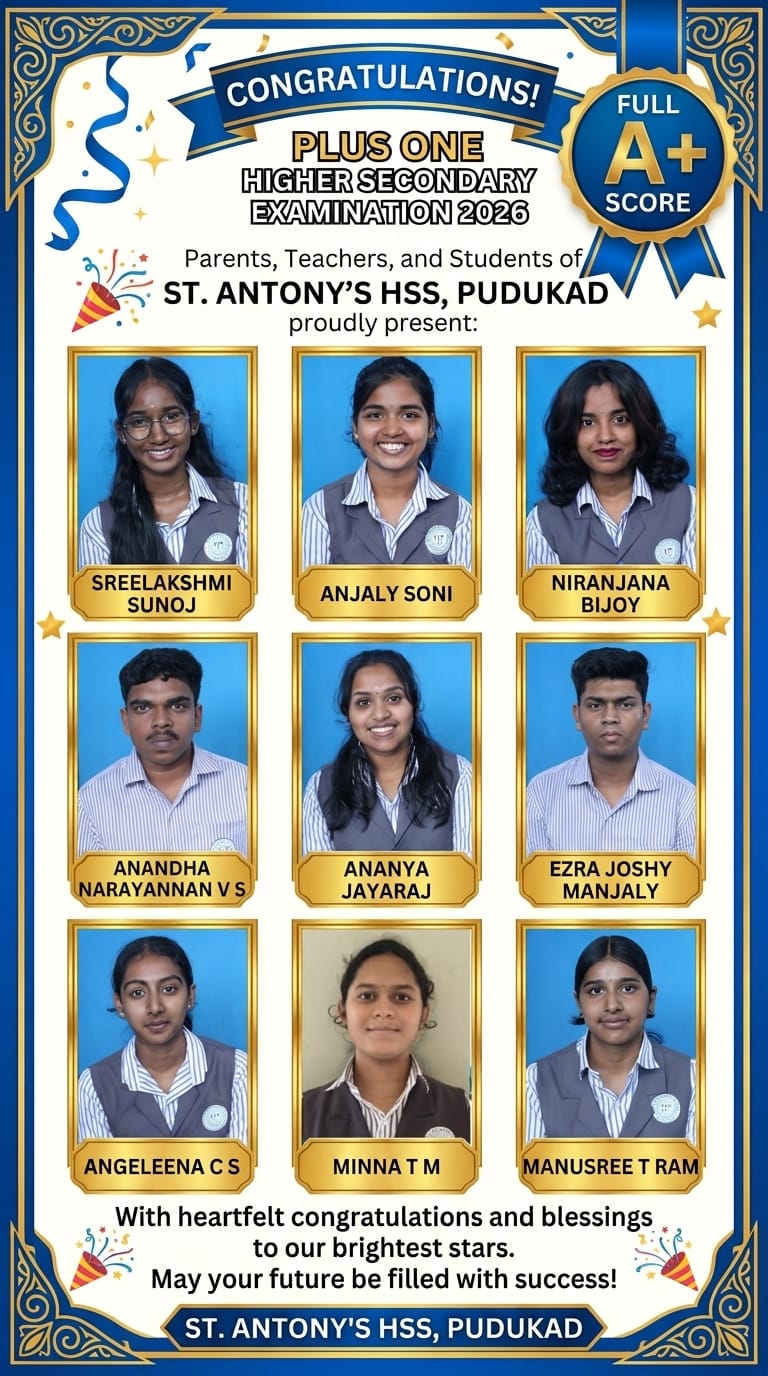 ST. ANTONY`S  HSS PUTHUKKAD (8062)